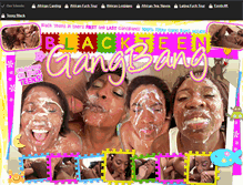 Tablet Screenshot of blackgirlsgangbang.com